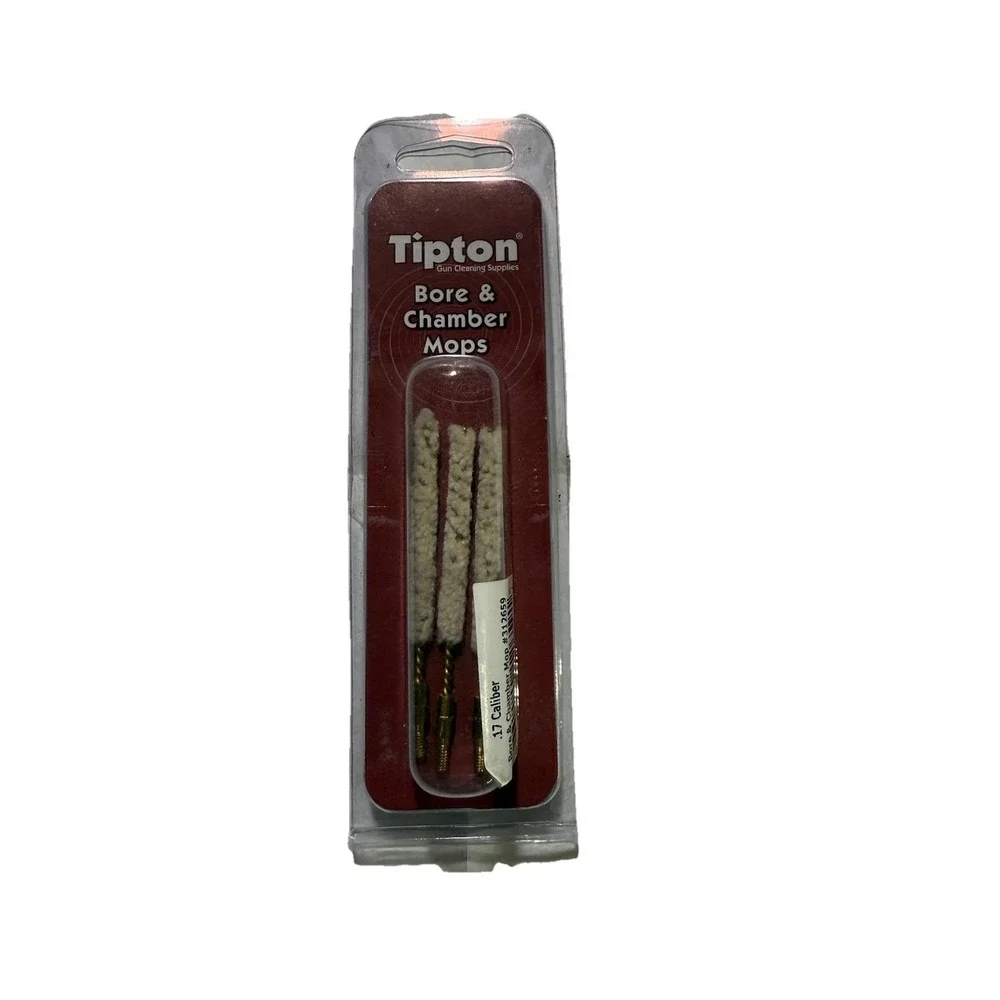 Tipton Bore And Chamber Mop 17 Caliber NEW 3 Pk